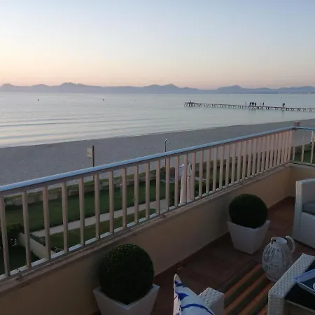 Apt Playa De Muro Ca N Ines - 1ª Linea De Playa Apartament