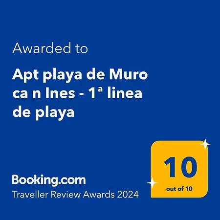 Apartament Apt Playa De Muro Ca N Ines - 1ª Linea De Playa *